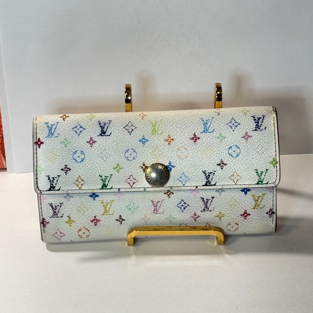 Louis Vuitton With Multicolor Sarah Wallet - Picture 13 of 15